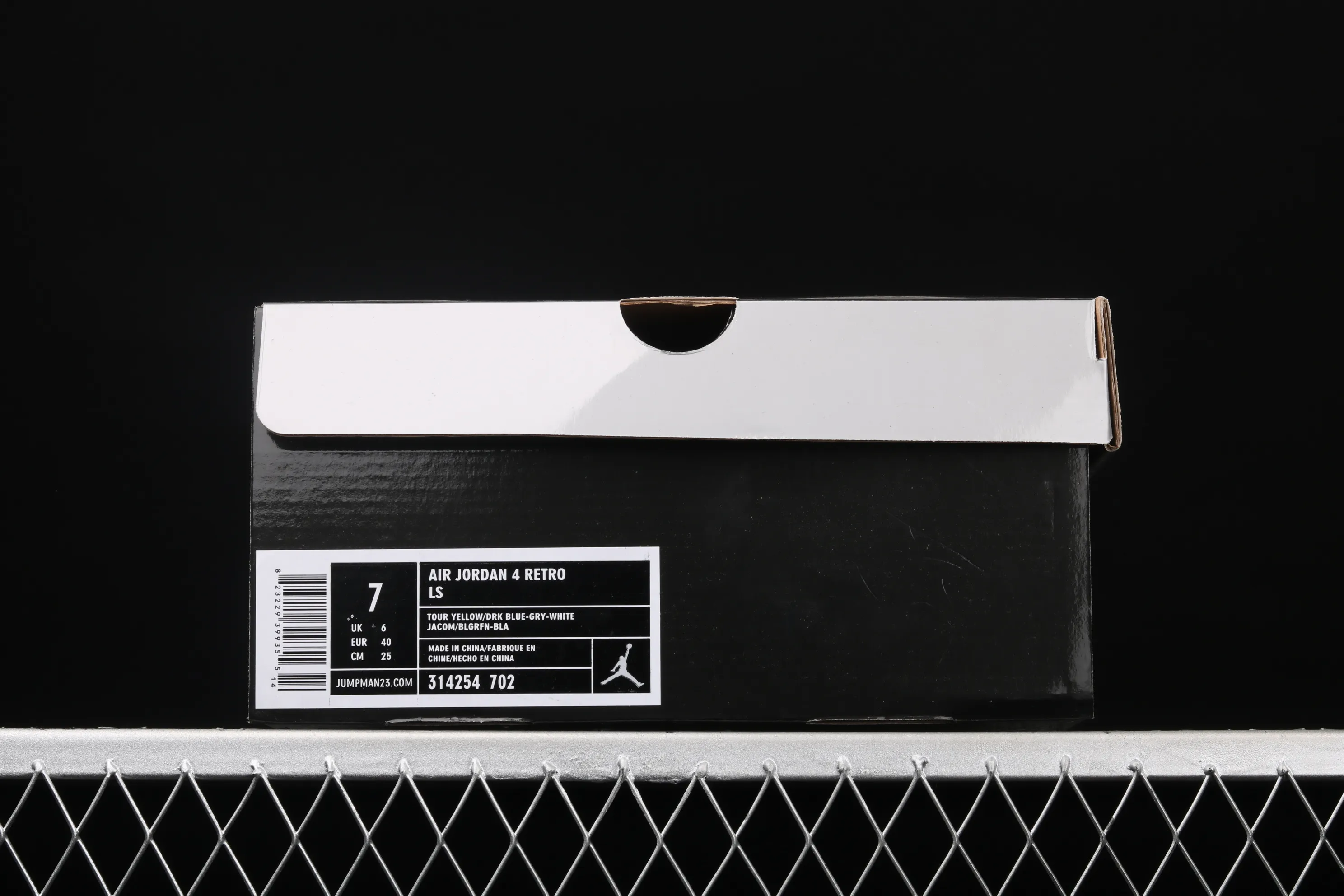 All categories Air Jordan Jordan series basketball shoes Air Jordan 4 Air Jordan 4 "Lightning" AJ4 Joe 4 yellow electric mother 314254-702